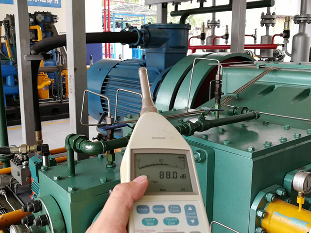 成都燃气公司加气站降噪工程