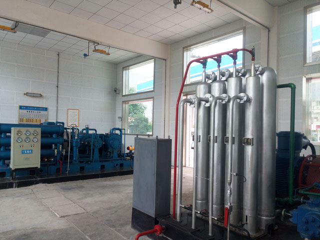 港华加气站压缩机房降噪